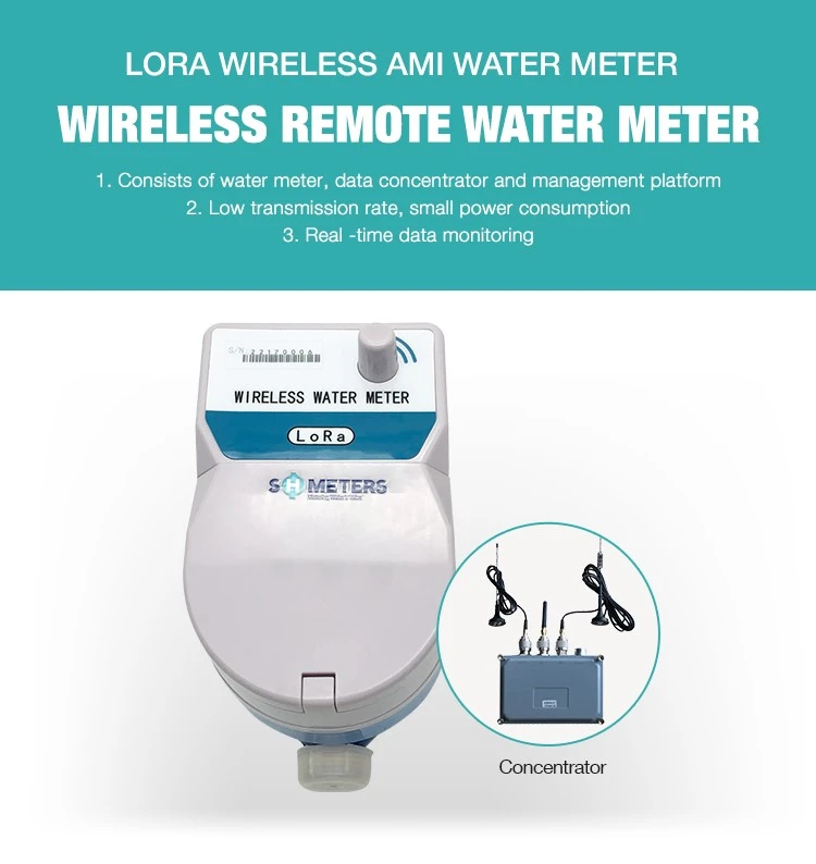 lora wireless water meter main picture
