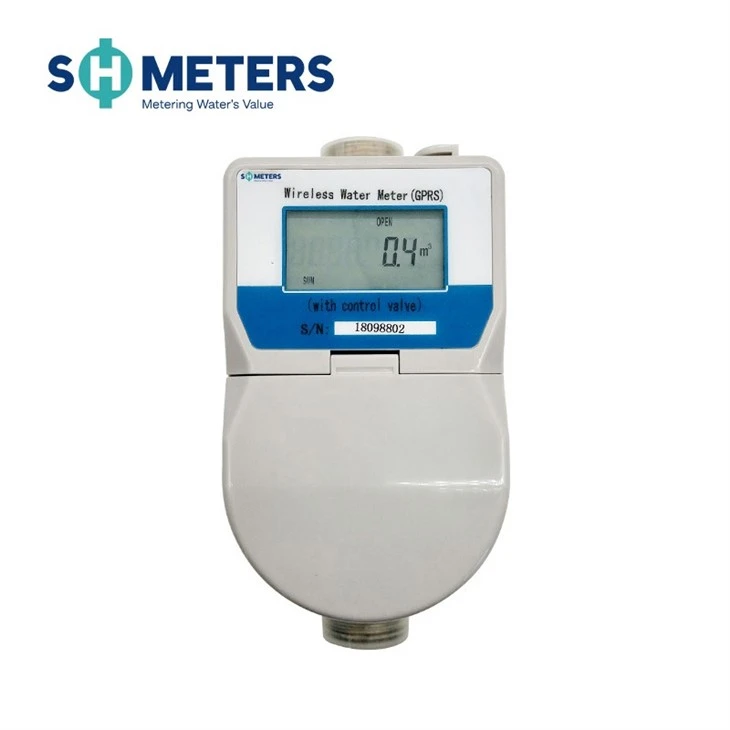 Brass Wireless Water Meter GPRS Smart Water Meter