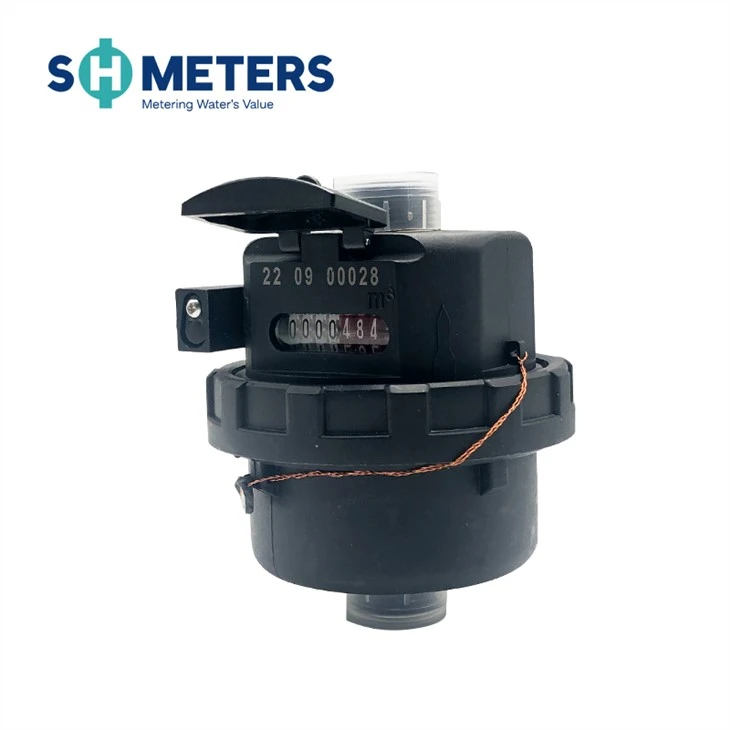 Dn15 R200 Volumetric Water Meter Plastic Case With Pulse