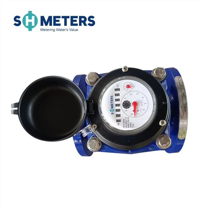 Industrial Woltman Water Meter Flanges 400mm Diameter Water Meters