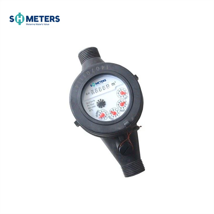 Plastic Multi-Jet Vane Wheel Dry-Dial Cold (hot) Water Meter For Portable Water Plastic Multi-Jet Vane Wheel Dry-Dial Cold (hot) Water Meter For Portable Water