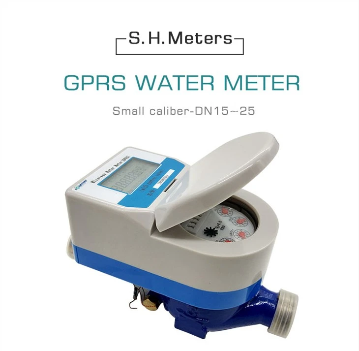Wireless Remote Valv Kontwòl Dlo Meter ak pri faktori