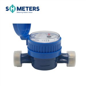 Klas B15mm-20mm Mekanik An kwiv Single Jet Dlo Meter