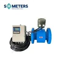 IP68 Electromagnetic Flow Meter Manifakti Endistriyèl Dlo Dlo Sal Flow Meter Founisè