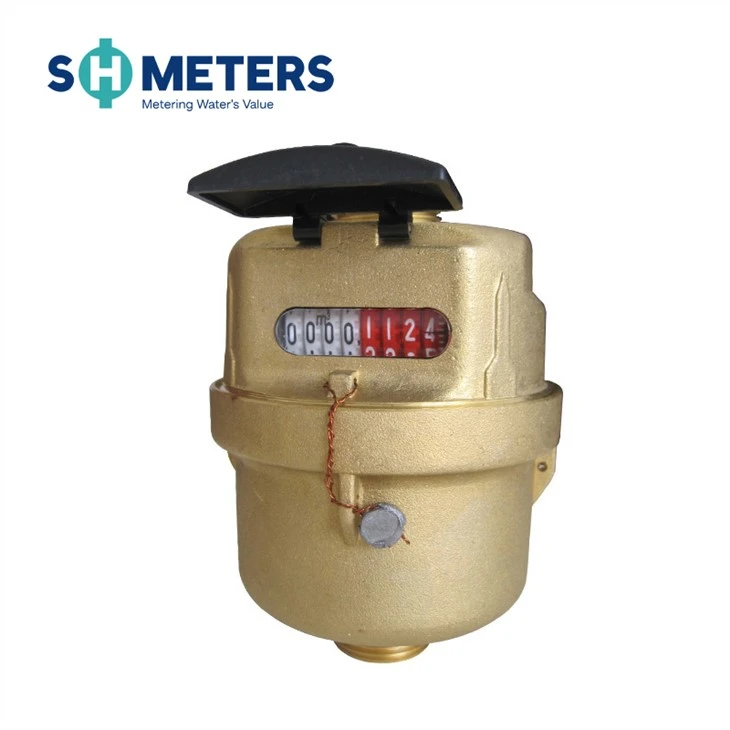 Volumetric Brass Water Meter Class C, R160/R200
