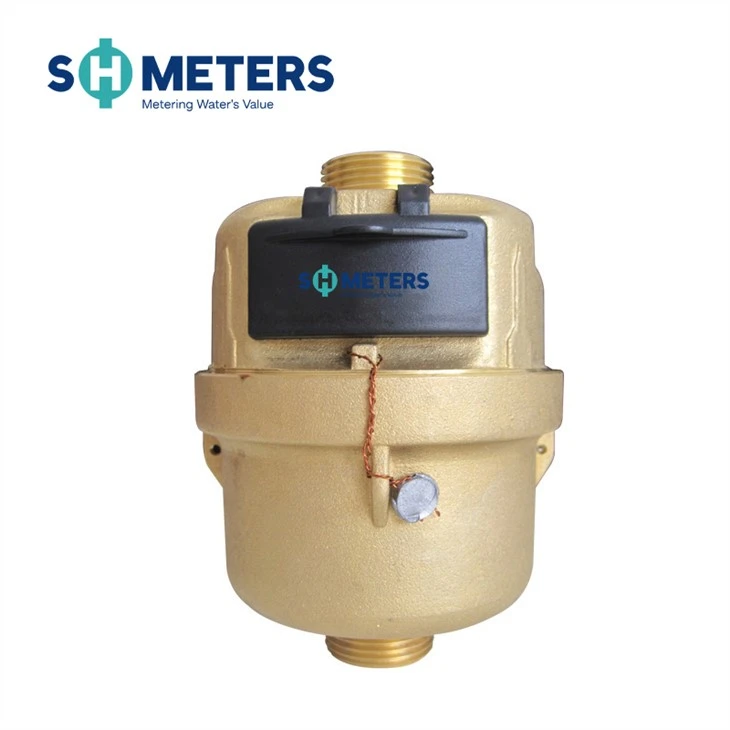 Volumetric Brass Water Meter Class C, R160/R200