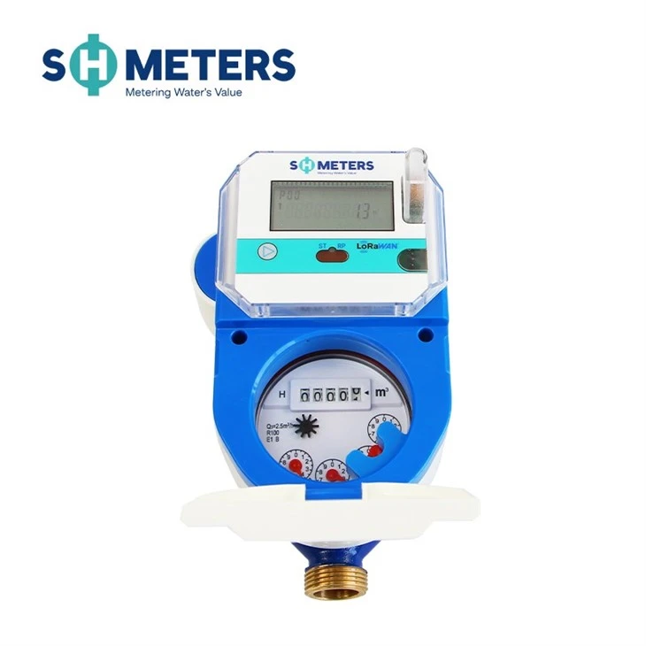 LoRaWAN Smart Water Meter Brass Body For Residential suppliers